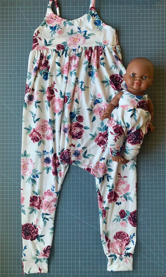 Dolly and me Flower Romper